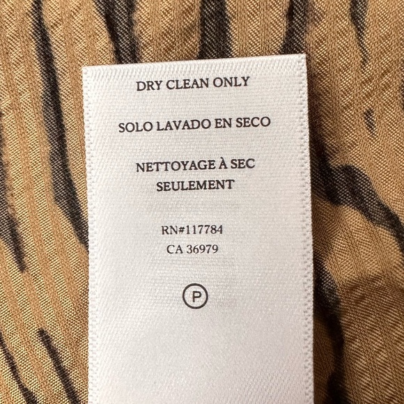 NWT RAILS Ora Ruffle Long Sleeve Minidress In Canyon - Picture 9 of 11